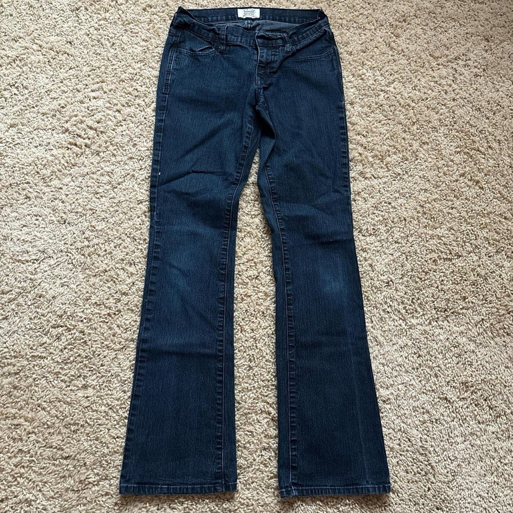 Old Navy Dark Blue Flare Jeans